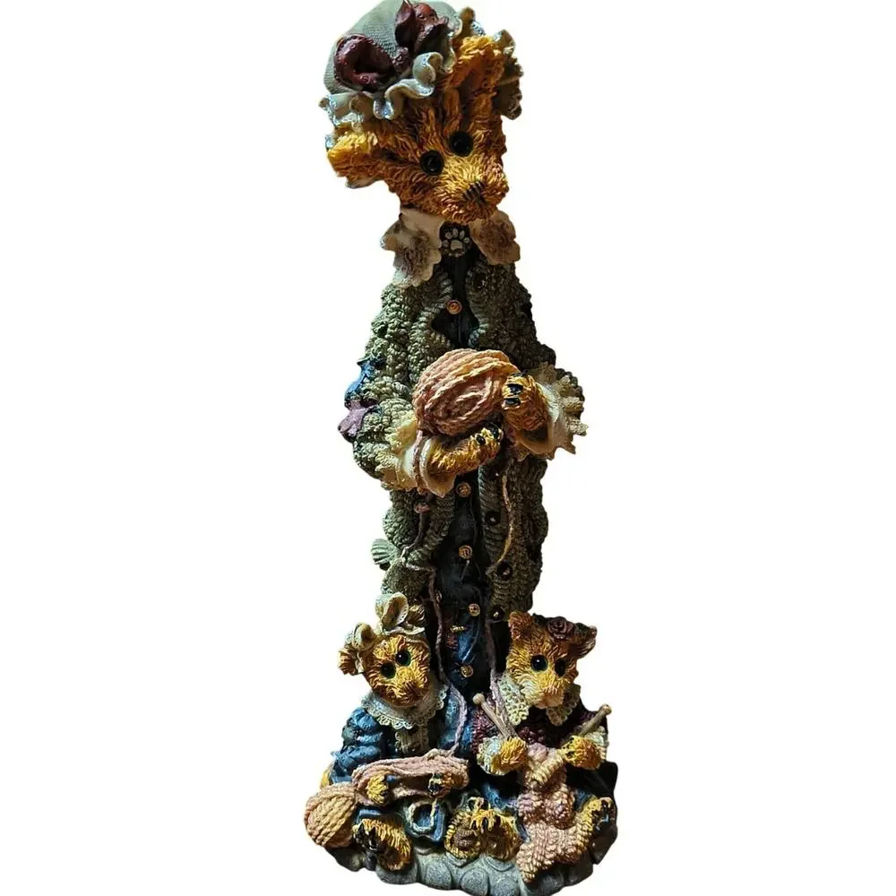 Boyds Bear Friends Folkstones Purrscilla Pussenboots Darby Jasper Figurine 2865